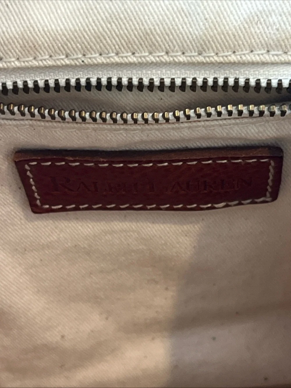 Vintage Polo Ralph Lauren Backpack Drawstring Striped Distressed Faded Look